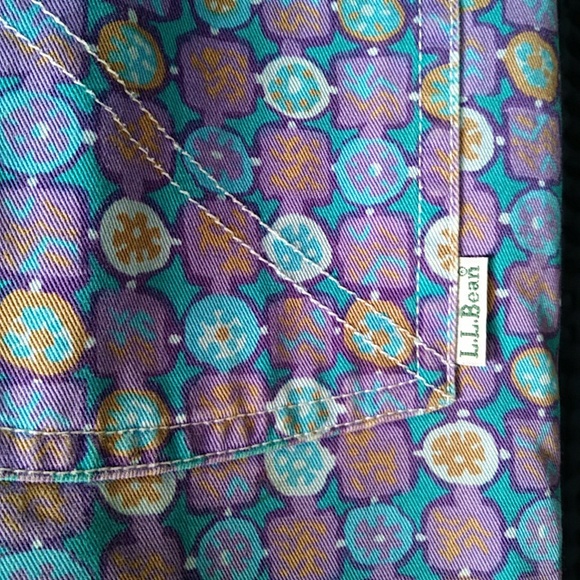 L.L.Bean vintage short overalls Girl medium (10-12) - Picture 6 of 7